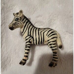 Vintage Schleich Zebra Male Adult Wildlife Animal Figure 1998 Retired 14148